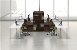 Mayline e5 Modular Furniture Configuration