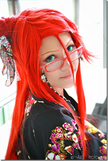 kuroshitsuji cosplay - grell sutcliff 2 by