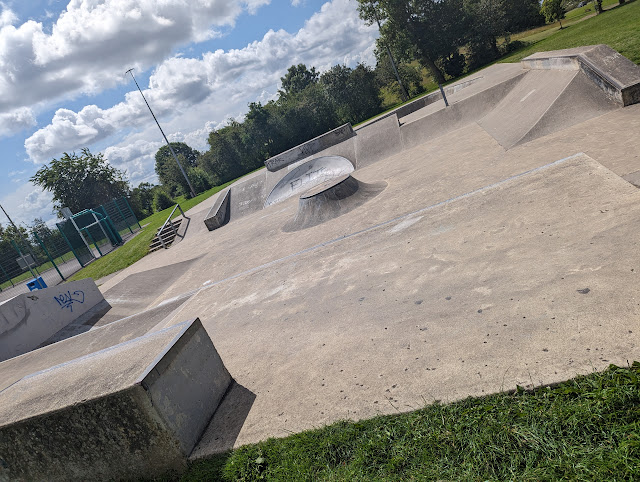 Alexandra Park, Cramlington  - Skate Park