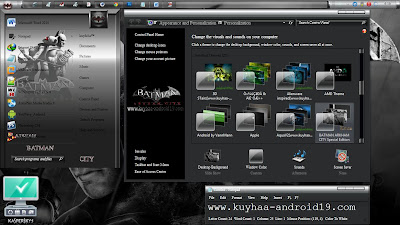 THEME WINDOWS 7 BATMAN ARHKAM 
