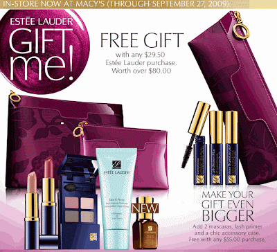 Lipgloss Break: Shopping Break - Estee Lauder Free Gift