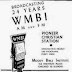 Early years of WCRF-FM..