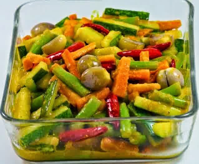  Resep Acar Kuning Mentimun 