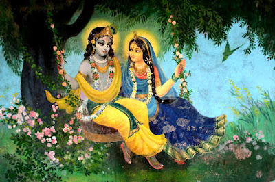 Radha Krishna Love Status