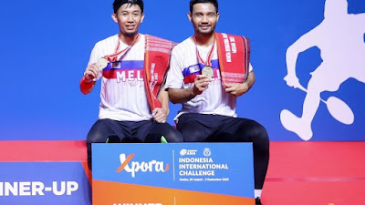 Berry/Rian Sabet Juara Xpora Indonesia International Challange