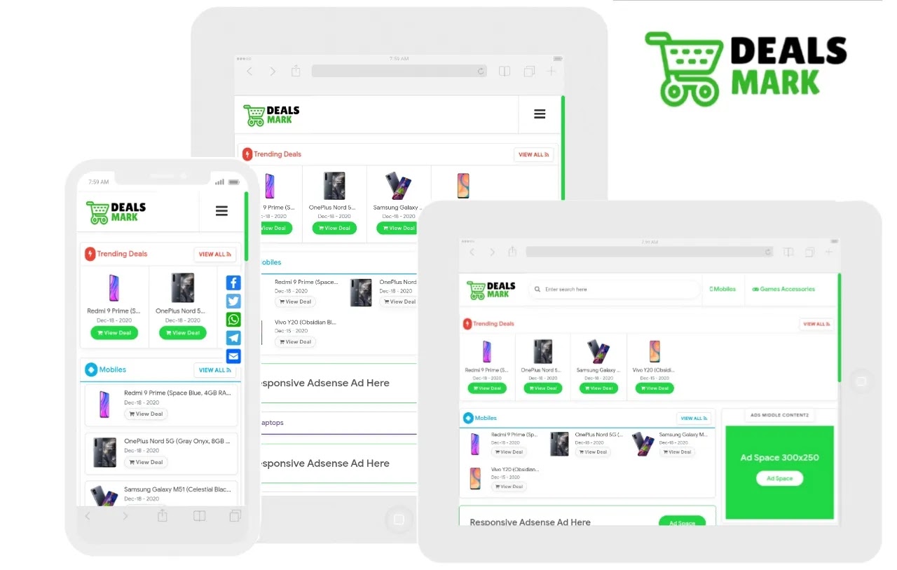 Deals Mark Premium Blogger Template Deals Mark Premium Blogger Template
