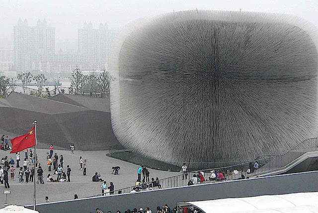 the UK pavilion at Expo 2010 in Shanghai