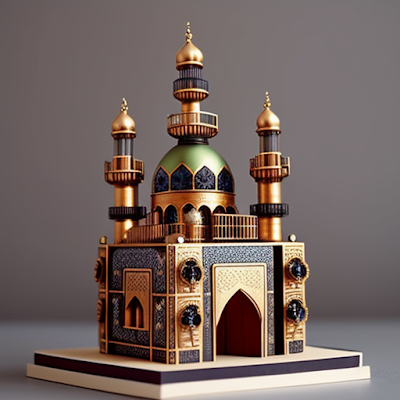Steampunk Mosque Miniature 3D amazingwallpapersa blogspot com (17)