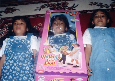 Foto Masa Kecil Anisa Cherry Belle 