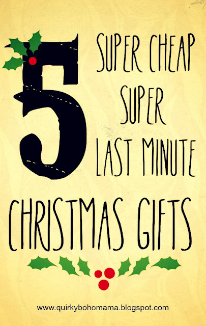 5 great super cheap super last minute Christmas gifts