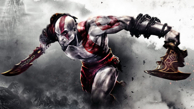 Angry Kratos HD Wallpaper