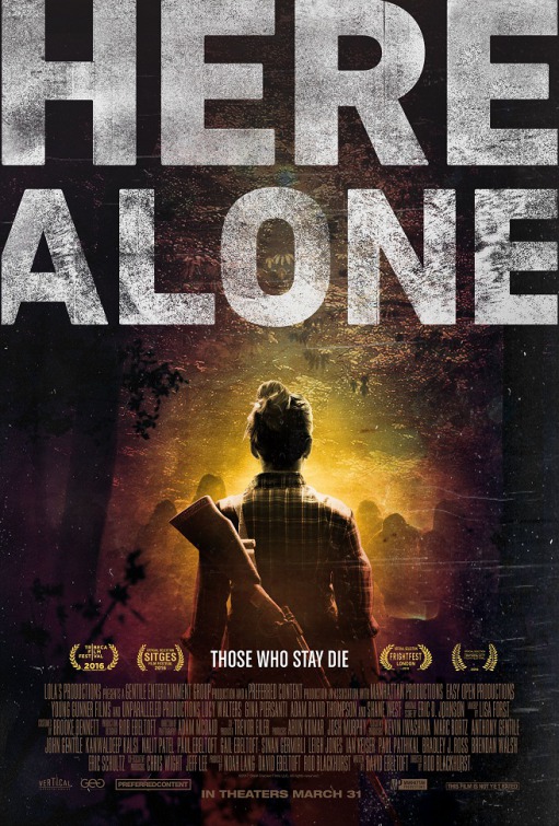 Aqueles que ficam, morrem! "Here Alone" tem protagonista mulher contra zumbis