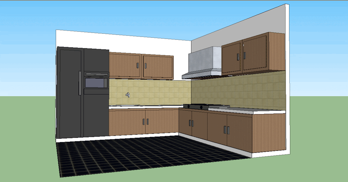 20 Ide Sketsa Dapur  Minimalis  Sederhana Dapur  Minimalis 