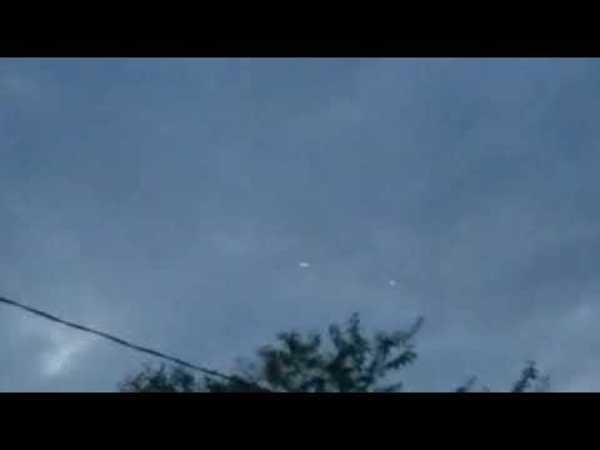 UFO's Came from Clouds in Michigan