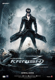  hrithik roshan, krrish 3 movie poster