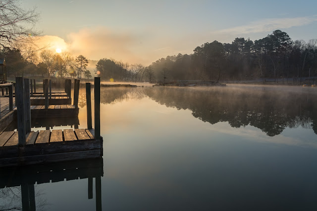 Broken Bow Lake Sunrise