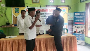 Pemerintah Desa Adu Bersama BPD Laksanakan Musdes Penetapan APBDes 2024