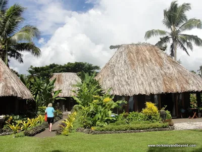 bures at Paradise Taveuni in Fiji