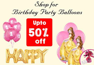  Party Balloons 50% off