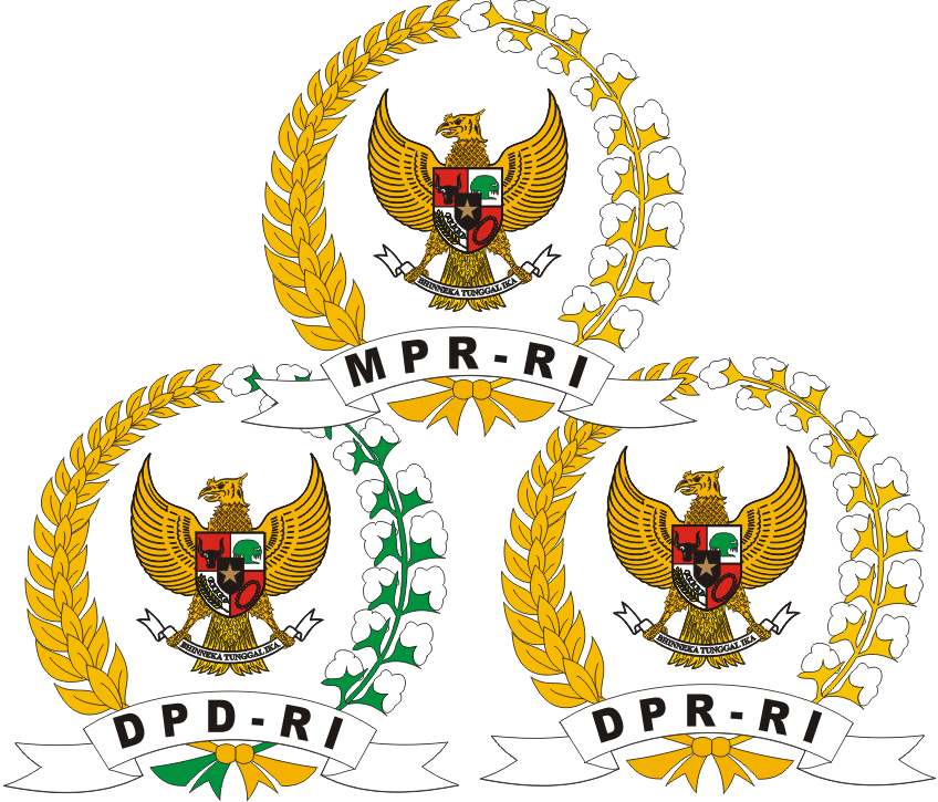 Download Logo Format Vector DPR  MPR dan DPD RI Republik 