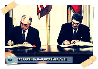 Perjanjian Internasional, Pengertian Perjanjian Internasional, Macam-macam Perjanjian Internasional, Tahapan Perjanjian Internasional, Asas Perjanjian Internasional, Pembatalan Perjanjian Internasional.