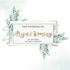 21102023 THE WEDDING OF ARYA & KOMING AT BALI WANGI