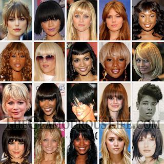 Layered Hairstyles with Bangs - Celebrity hairstyle ideas