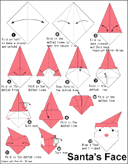 atividades e enfeites de natal com origami