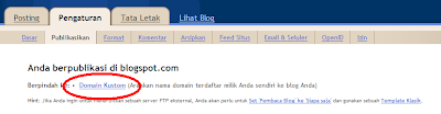 Cara Setting Domain Berbayar di Blogspot Tanpa Hosting