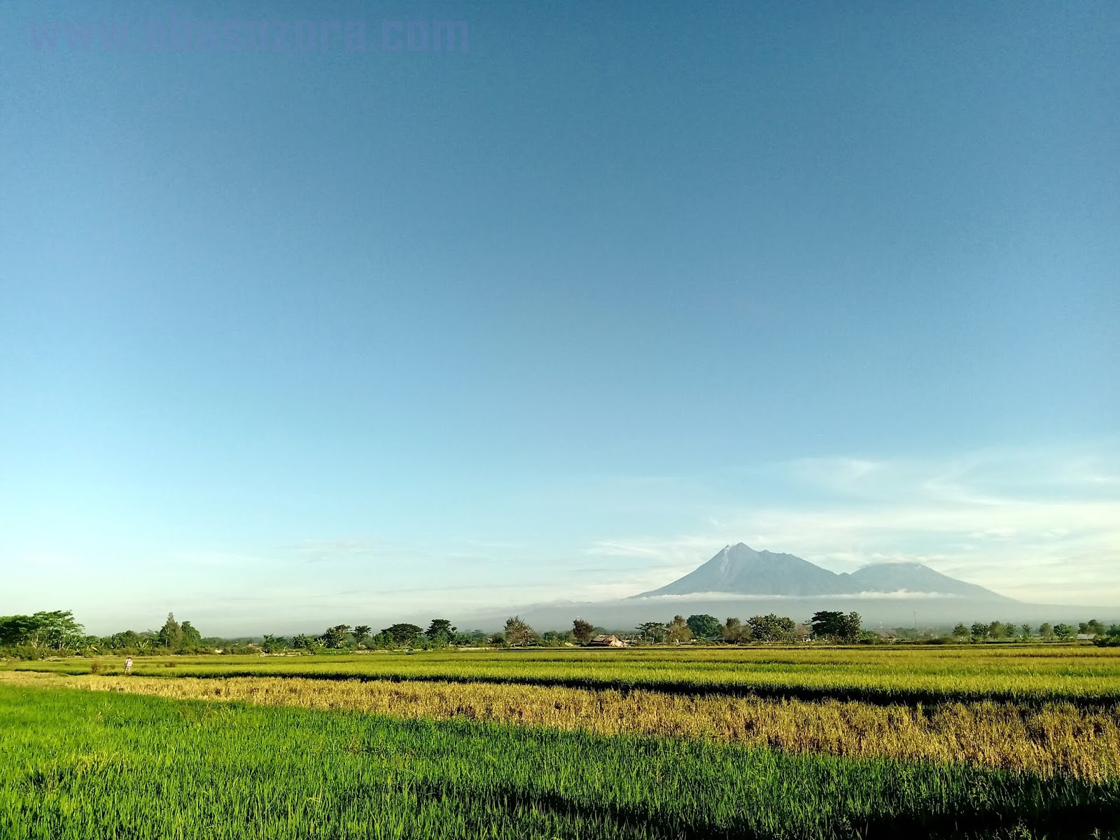 Pemandangan Pagi Hari Yang Cerah Semoga Membawa Berkah