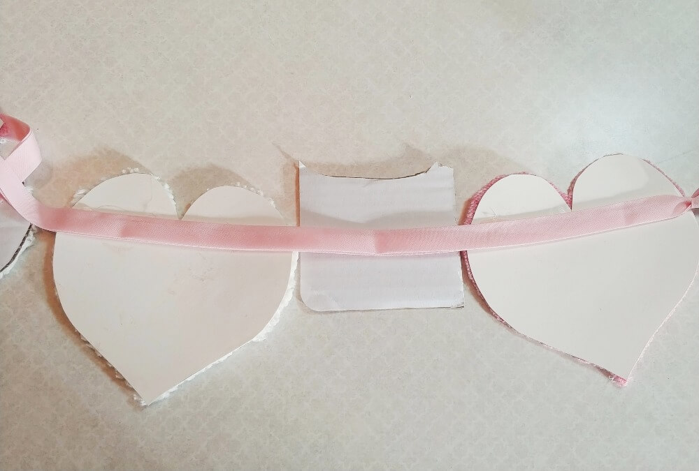 DIY Sweater Heart Garland