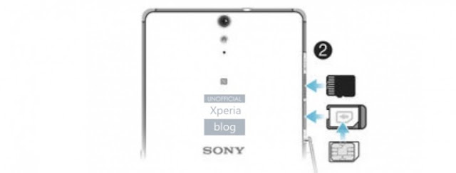 Sony Xperia C5 Ultra manual affirms without bezel show 