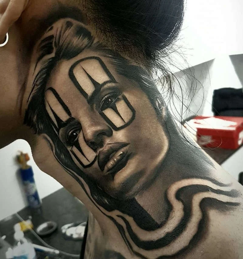 Tatuaje del día de los muertos