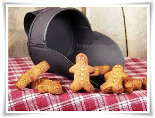 Primitive Mini Gingerbread Dough Ornies