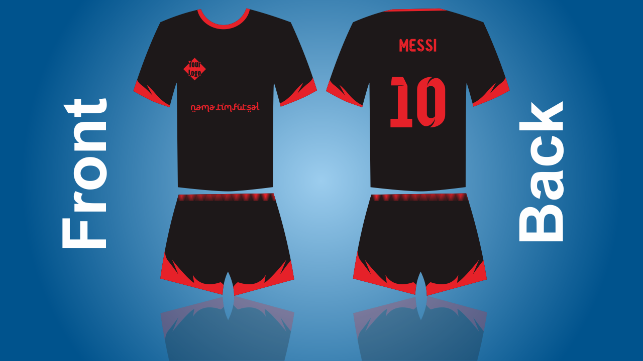 Download Jersey  Tim Futsal Format Vektor CorelDRAW 