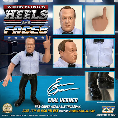 Wrestling’s Heels and Faces Series 1 Action Figures by Zombie Sailor Toys