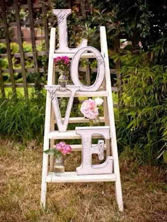 letras relieve bodas