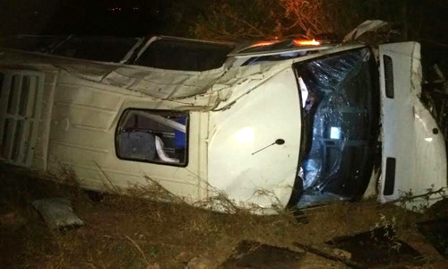 Ônibus da banda Rei da Cacimbinha sofre grave acidente no interior da Bahia