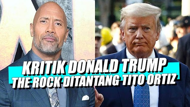 Unggah Video Kekesalan Terhadap Trump, Dwayne Johnson Ditantang Petarung UFC