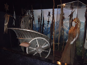 Narnia's White Witch chariot and film costume