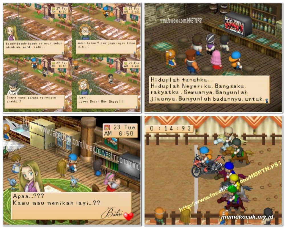 50 Gambar Meme Lucu Editan Game Harvest Moon Meme Kocak Bikin Ngakak