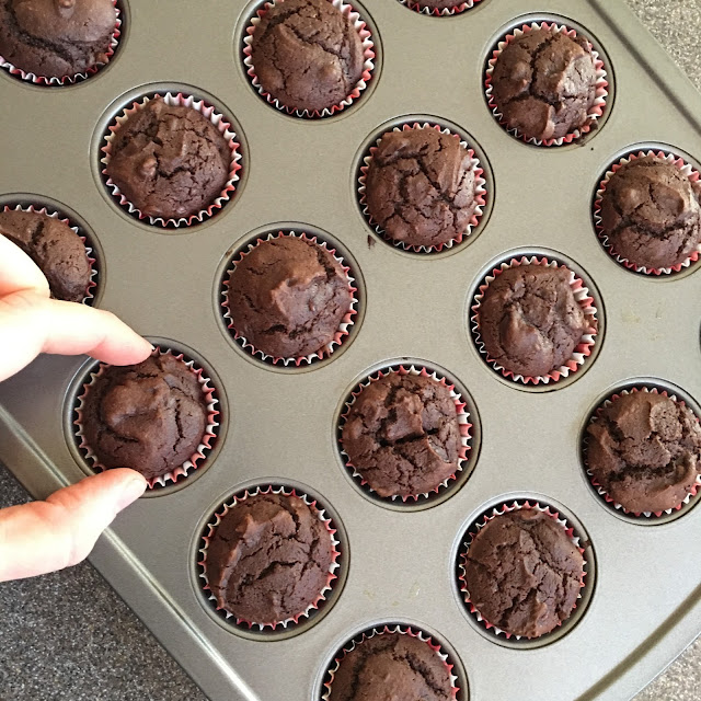 mini brownie bites