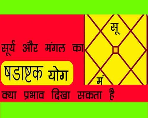 surya aur mangal me bana hua hai shadashtak yog, kya hota hai shadashtak yog, षडाष्टक योग से किन राशियों को विशेष सावधान रहने की जरुरत है ?, kundli
