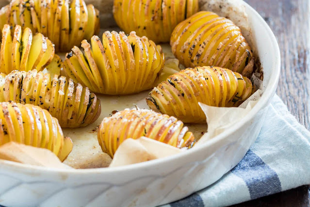 How To Make Air Fryer Hasselback Potatoes