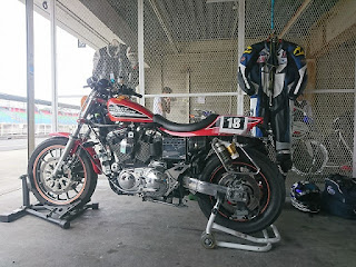 ハーレー,スポーツスター,サーキット,がるーだ,ターコイズ,ダートラ,883R,sportster,circuit