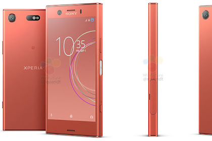 WUJUD XPERIA XZ1 COMPACT DIBALUT DENGAN WARNA PINK