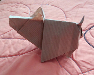 Cerdito Origami