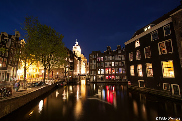 Quartiere a luci rosse-Red light district-Amsterdam