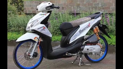 Modifikasi motor beat fi velg 17