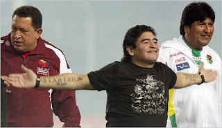 Maradona - Evo Morales - Copa América